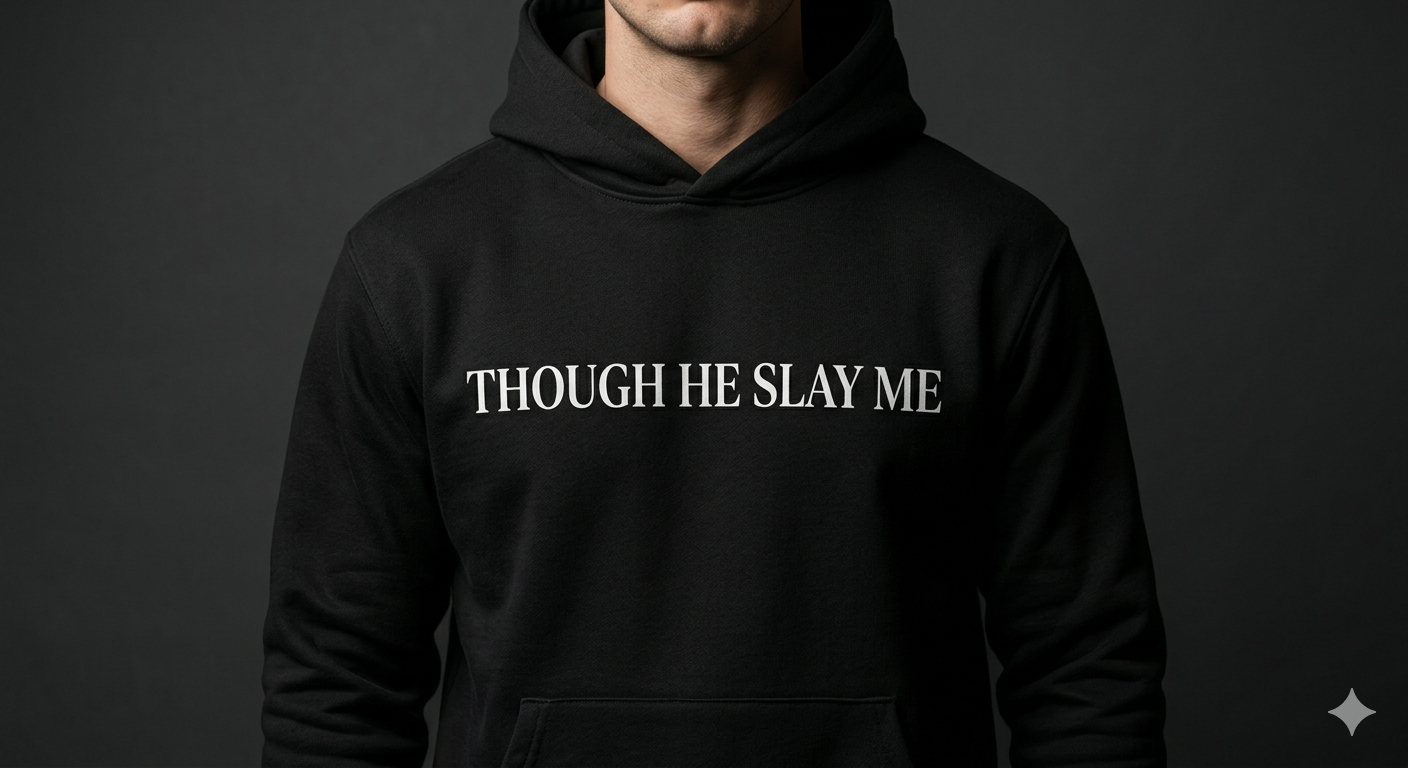 Though He Slay Me — Onyx Black